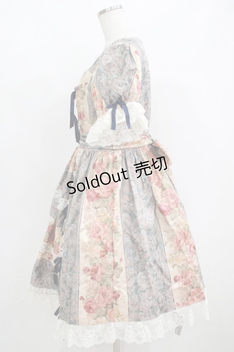 画像2: metamorphose / ジャガードワンピース（2000年） Free グリーン H-25-06-10-015-ME-OP-NS-ZH (2)