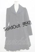 axes femme / レースカラーコート M ブラック H-25-06-10-019-AX-CO-NS-ZH