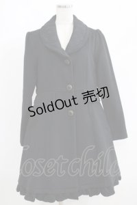 axes femme / レースカラーコート M ブラック H-25-06-10-019-AX-CO-NS-ZH
