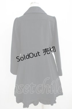 画像3: axes femme / レースカラーコート M ブラック H-25-06-10-019-AX-CO-NS-ZH