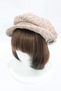 axes femme / 総レースキャスケット  ベージュ H-25-06-11-001-AX-AC-NS-ZH