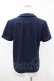画像2: an another angelus / フラワー刺繍スキッパーブラウス Free NAVY H-25-06-11-056-CA-BL-NS-ZH (2)