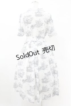 画像2: an another angelus / ピクニックトワル柄シャツワンピース Free CHARCOAL H-25-06-11-010-CA-OP-NS-ZH