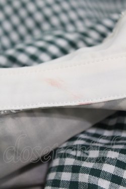 画像3: Fi.n.t / スカラップ使いギンガムチェックワンピース Free GREEN×WH H-25-06-11-012-CA-OP-NS-ZH