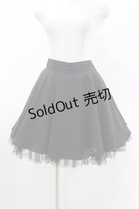 Fi.n.t / 裾チュールサーキュラーミニスカート Free BLACK H-25-06-11-017-CA-SK-NS-ZH