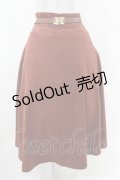 an another angelus / ローズアンティークベルト付きフレアースカート Free BROWN H-25-06-11-020-CA-SK-NS-ZH