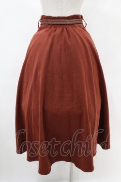 画像2: an another angelus / ローズアンティークベルト付きフレアースカート Free BROWN H-25-06-11-020-CA-SK-NS-ZH