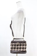 an another angelus / ストラップ付き2wayバニティポーチ  BROWN H-25-06-11-003-CA-BG-NS-ZH