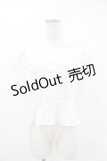 an another angelus / コルセットタックブラウス Free OFF WHITE H-25-06-11-028-CA-BL-NS-ZH