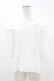 画像1: an another angelus / ダブル釦レース使いビッグカラーブラウス Free OFF WHITE H-25-06-11-029-CA-BL-NS-ZH (1)