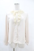 an another angelus / レースラッフルブラウス Free IVORY H-25-06-11-036-CA-BL-NS-ZH