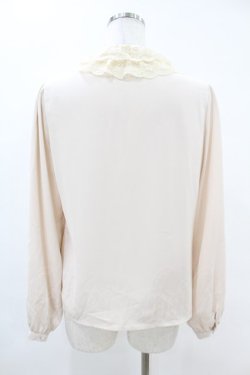 画像2: an another angelus / レースラッフルブラウス Free IVORY H-25-06-11-036-CA-BL-NS-ZH