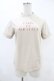 画像1: an another angelus / モックネックロゴT Free PINK BEIGE H-25-06-11-038-CA-TO-NS-ZH (1)
