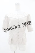 an another angelus / トーションレースカラーブラウス Free L/BEIGE H-25-06-11-039-CA-BL-NS-ZH