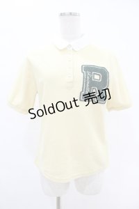 Fi.n.t / レタードワッペンポロシャツ Free L/YELLOW H-25-06-11-041-CA-TO-NS-ZH