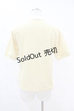 画像2: Fi.n.t / レタードワッペンポロシャツ Free L/YELLOW H-25-06-11-041-CA-TO-NS-ZH