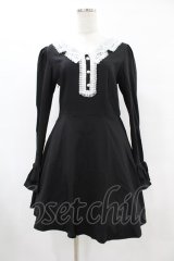 DARK IN LOVE / Gothic lolita doll longsleeves dress M ブラック H-25-06-12-031-PU-OP-KB-ZH