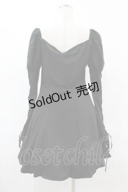 画像2: DARK IN LOVE / Heart to heart valentine date princess dress L ブラック×レッド H-25-06-12-032-PU-OP-KB-ZH
