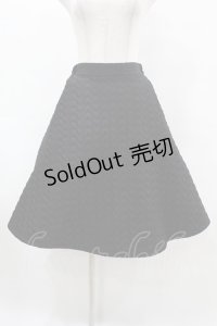 Candy Stripper / HEART QUILT SKIRT 1 黒 H-25-06-12-036-PU-SK-KB-ZH