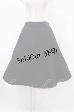 画像1: Candy Stripper / HEART QUILT SKIRT 1 黒 H-25-06-12-036-PU-SK-KB-ZH