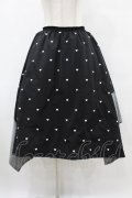 Candy Stripper / HEART SWITCHED SKIRT  ブラック H-25-06-12-037-PU-SK-KB-ZH