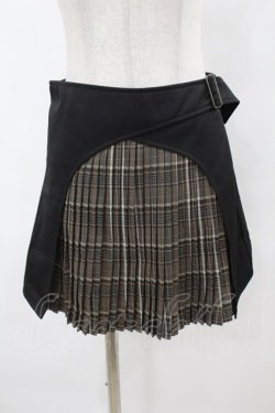 画像1: PUNK RAVE / Kaori skirt XS ブラック H-25-06-12-044-PU-SK-KB-ZH