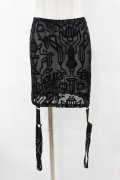 KILL STAR / Warez Mesh Suspender Skirt XL 黒 H-25-06-12-045-SL-SK-KB-ZH