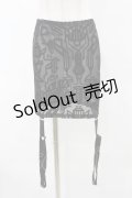KILL STAR / Warez Mesh Suspender Skirt XL 黒 H-25-06-12-045-SL-SK-KB-ZH