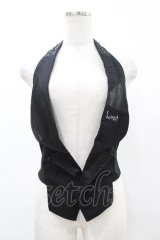 NAOTO SEVEN / ホルターベスト  黒 H-25-06-12-050-HN-TO-KB-ZH