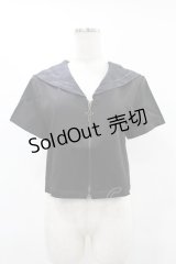 PUNK RAVE / Chinese Style Silk Fan black sailor collar girl uniform jacket M ブラック H-25-06-12-052-PU-TO-KB-ZH