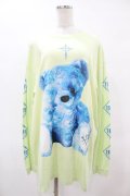 TRAVAS TOKYO / ロゴプリントクマロンT  ライトイエロー H-25-06-12-057-PU-TO-KB-ZH