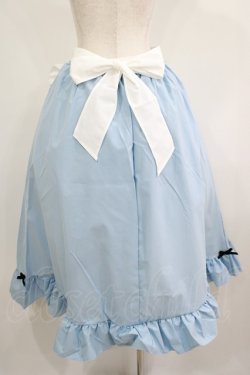 画像3: Cherirulu Chocola / MYフリルスカート+エプロン LL サックス H-25-06-12-1027-GO-SK-NS-ZH