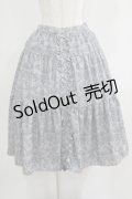 m petit by misako / NINA’Sコラボ トワルドジュイリバーシブルスカート LL グレー H-25-06-12-1028-LO-SK-NS-ZH