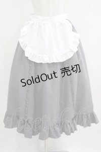 Cherirulu Chocola / MYフリルスカート+エプロン LL グレー H-25-06-12-1029-GO-SK-NS-ZH