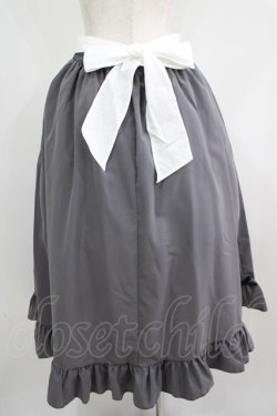 画像3: Cherirulu Chocola / MYフリルスカート+エプロン LL グレー H-25-06-12-1029-GO-SK-NS-ZH