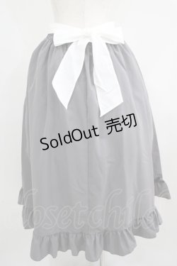 画像3: Cherirulu Chocola / MYフリルスカート+エプロン LL グレー H-25-06-12-1029-GO-SK-NS-ZH