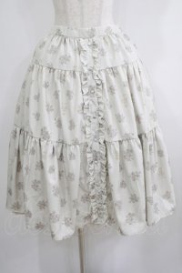 m petit by misako / NINA'Sコラボスカート LL アイボリー/リバーシブル H-25-06-12-1031-LO-SK-NS-ZH