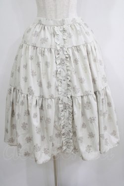 画像1: m petit by misako / NINA'Sコラボスカート LL アイボリー/リバーシブル H-25-06-12-1031-LO-SK-NS-ZH