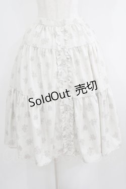 画像1: m petit by misako / NINA'Sコラボスカート LL アイボリー/リバーシブル H-25-06-12-1031-LO-SK-NS-ZH