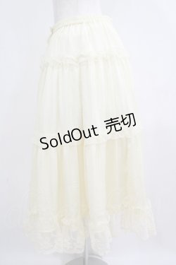 画像2: m petit by misako / NINA'Sコラボスカート LL アイボリー H-25-06-12-1034-LO-SK-NS-ZH