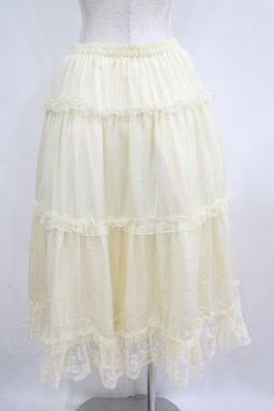 画像3: m petit by misako / NINA'Sコラボスカート LL アイボリー H-25-06-12-1034-LO-SK-NS-ZH