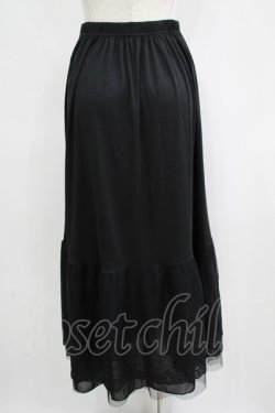 画像3: axes femme / 選べる着丈レースペチスカート L ブラック H-25-06-12-1035-AX-SK-NS-ZH