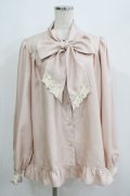 Enchantlic Enchantilly / ノーブルリボンタイブラウス L アイボリー H-25-06-12-1037-LO-BL-NS-ZH