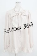 Enchantlic Enchantilly / ノーブルリボンタイブラウス L アイボリー H-25-06-12-1037-LO-BL-NS-ZH