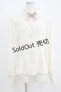 Miss Point（海外ロリータブランド） / 金の楽章 ブラウス XXL 生成り H-25-06-12-1043-EL-BL-NS-ZH