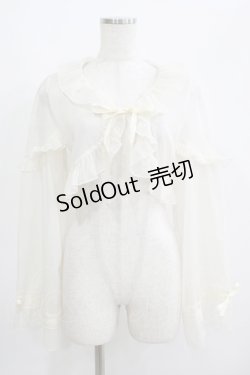 画像1: Lolitime（海外ロリータブランド） / Long Sleeve Bolero L アイボリー H-25-06-12-1046-GO-TO-NS-ZH
