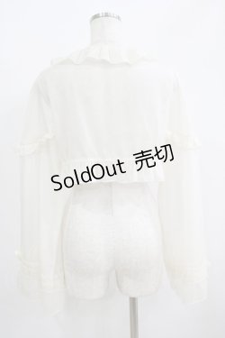 画像3: Lolitime（海外ロリータブランド） / Long Sleeve Bolero L アイボリー H-25-06-12-1046-GO-TO-NS-ZH