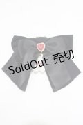 Amavel / Fluffy Jewels Bunnyリボンブローチ  ブラック H-25-06-12-1052-CA-AC-NS-ZH