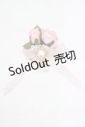 Miss Point（海外ロリータブランド） / 木香薔薇ピンク花ブローチ  ピンク H-25-06-12-1053-EL-AC-NS-ZH