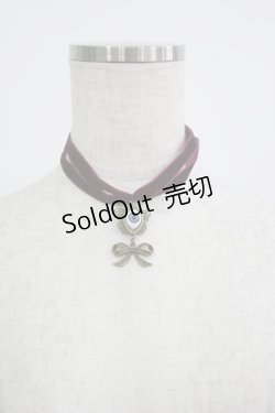 画像1: Hoshibako Works / 東方Project ×HoshibakoWorks 八雲紫 罔両「八雲紫の神隠し」チョーカー  パープル H-25-06-12-1056-LO-AC-NS-ZH